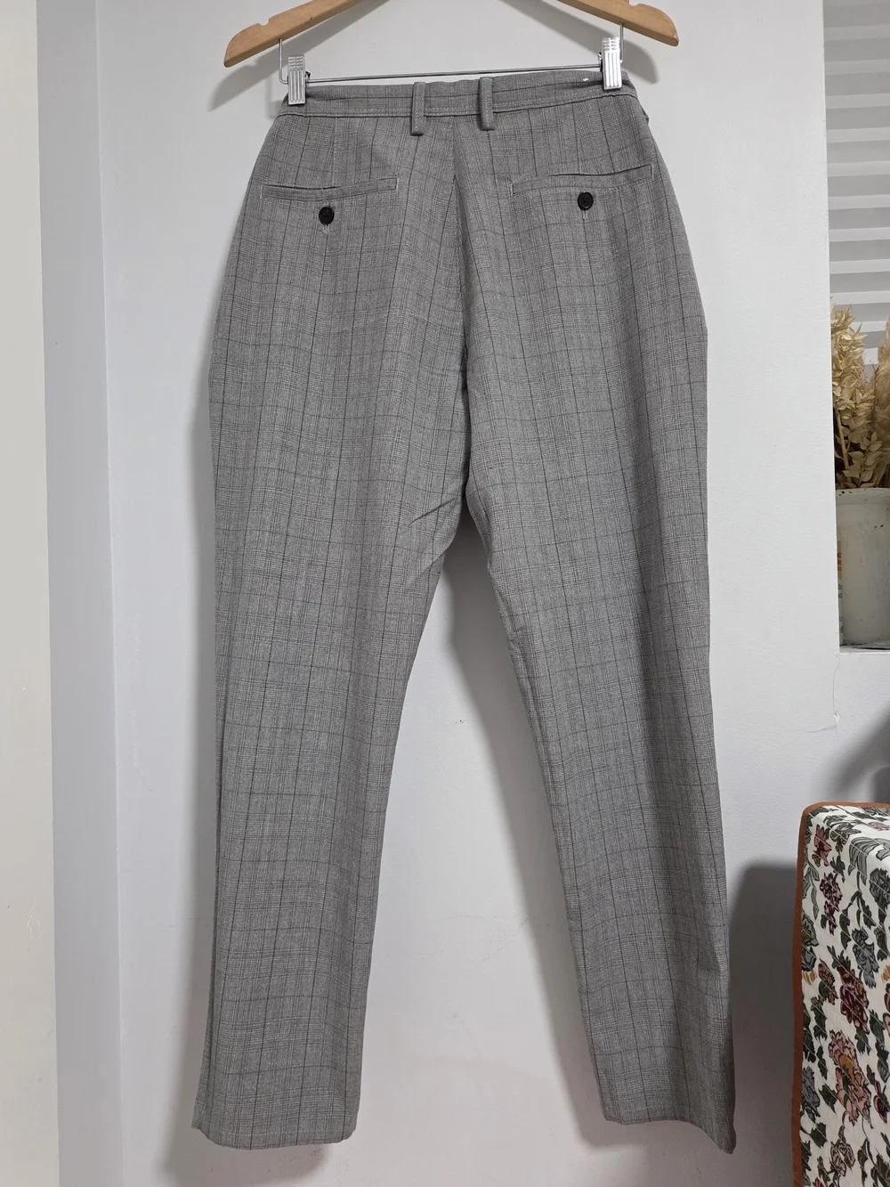 Zara Comfort Plaid Pants, US Mens 32